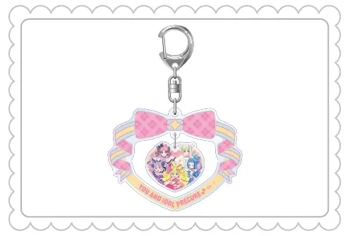 ゆらゆらアクリルキーホルダー