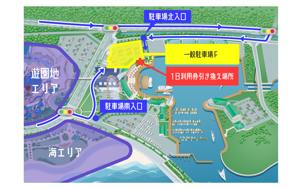 フェスティバルマーケット北駐車場