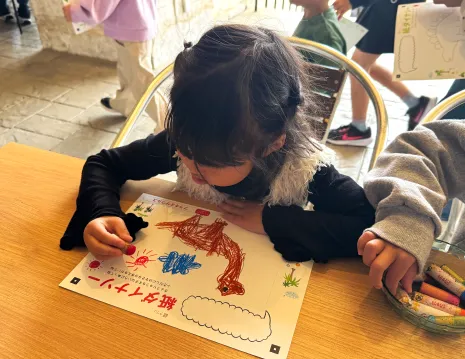 おえかき恐竜