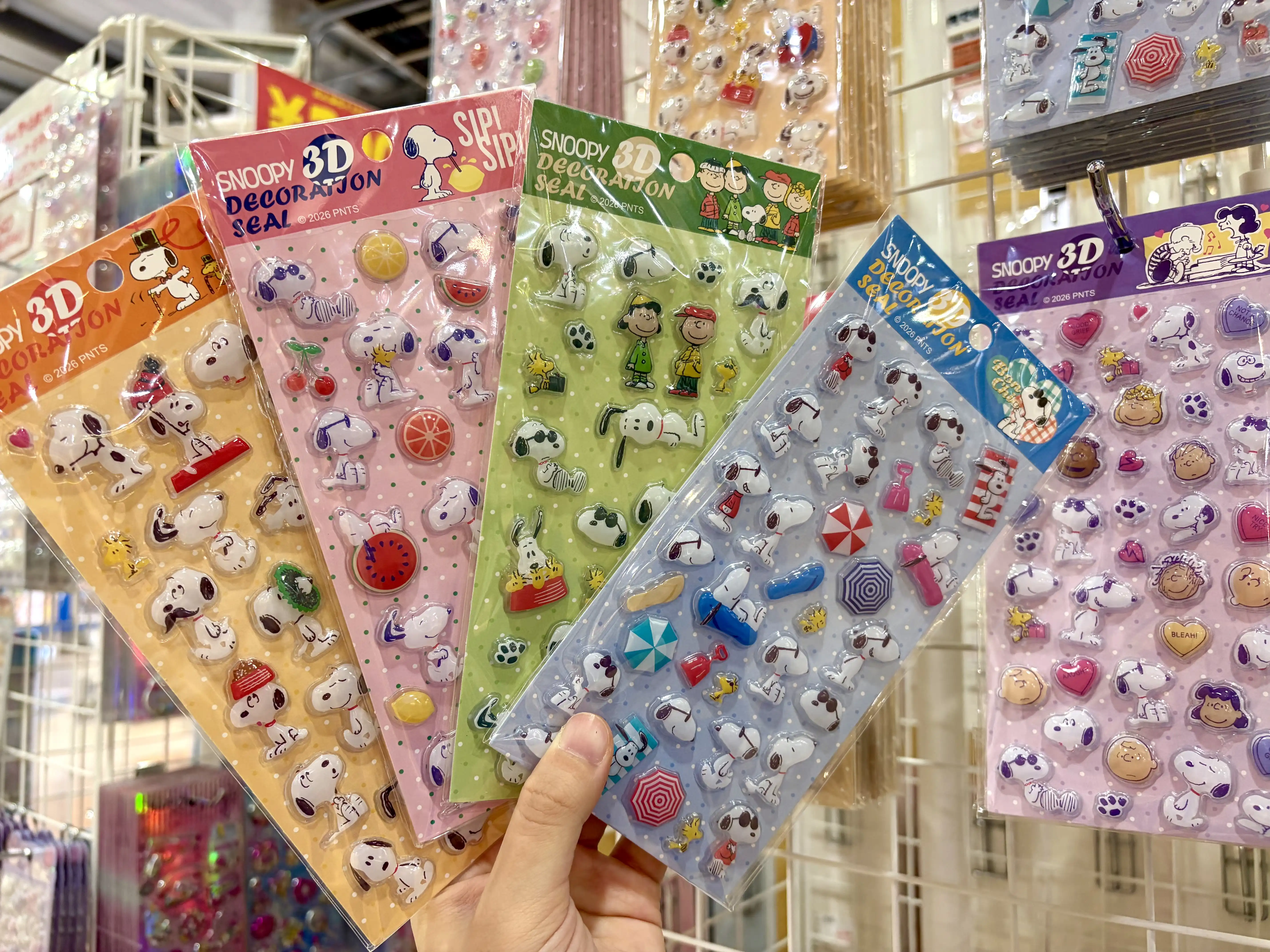 シール続々入荷中