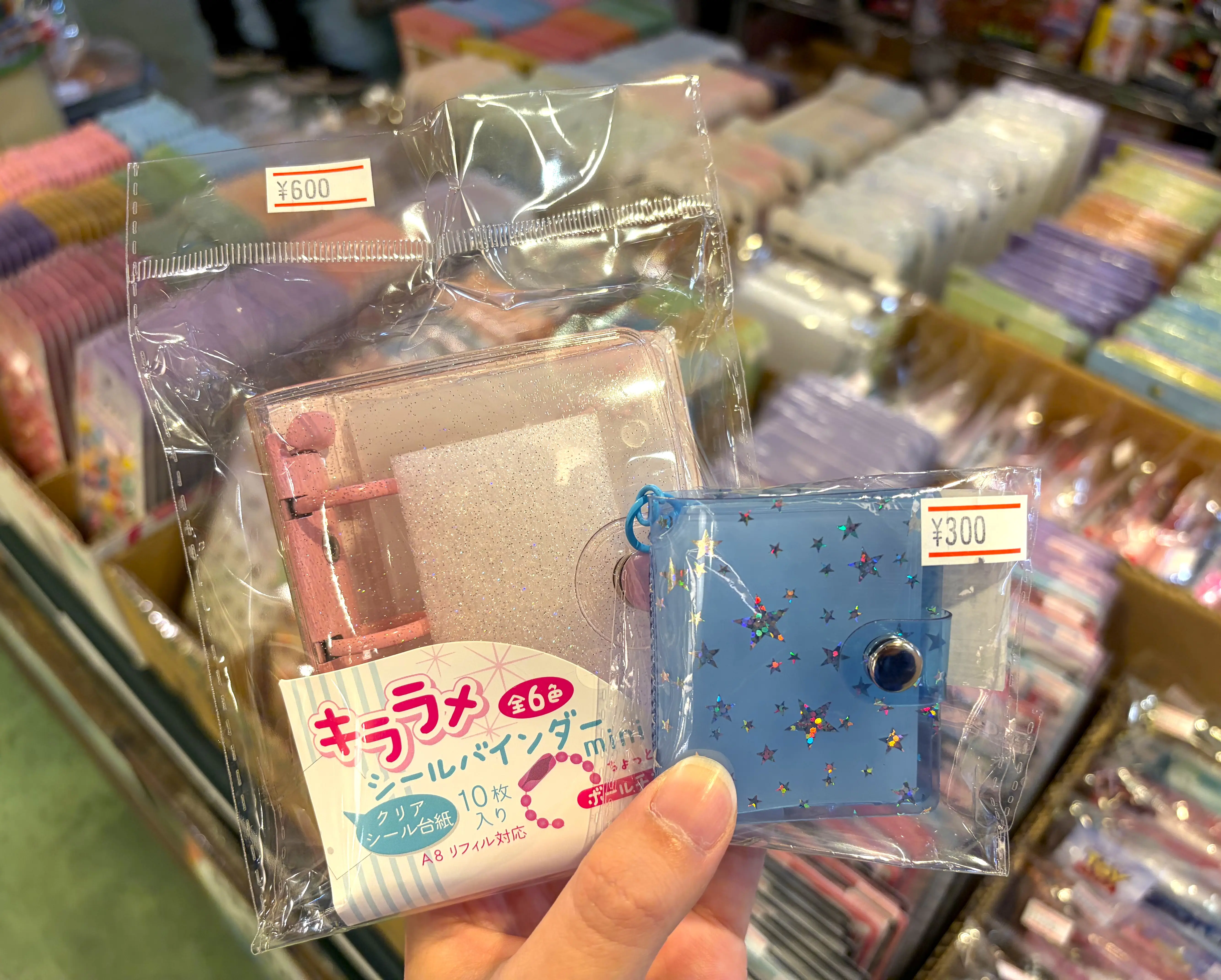 シールコーナー拡大中