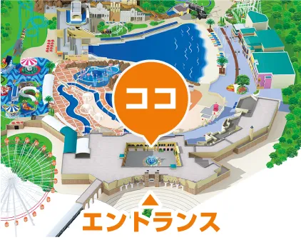 ラグナシア園内MAP